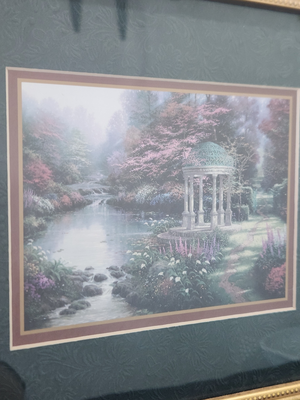 Thomas Kinkade Framed Art With COA